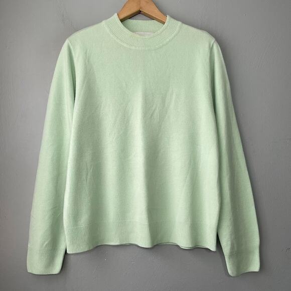Sag Harbor Womens Size XL Mint Green Sweater Minimalist Chic Pastel Soft Girl - Picture 1 of 8